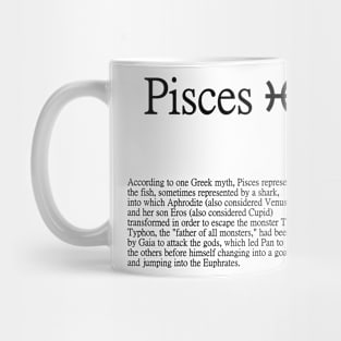 Pisces Zodiac Sign Mug